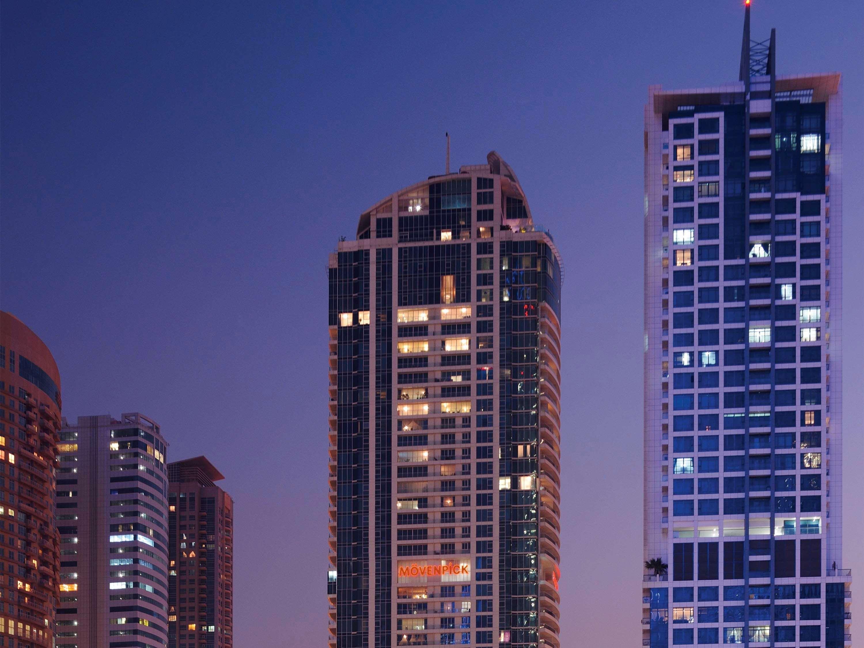 Movenpick Hotel Jumeirah Lakes Towers Дубай Экстерьер фото